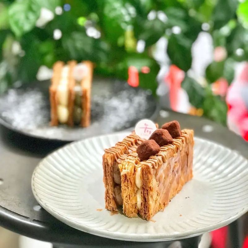 酥脆的純手工千層酥~   融化人心的千層酥 ● 午冬甜點 | 台北中正美食