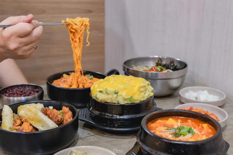 台北南京三民美食｜韓喧-平價韓式料理，附近上班族的最愛