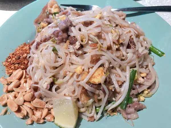 桃園美食/ 中壢區 象迦泰式新潮味 牛肉葡萄/炒河粉 創意料理