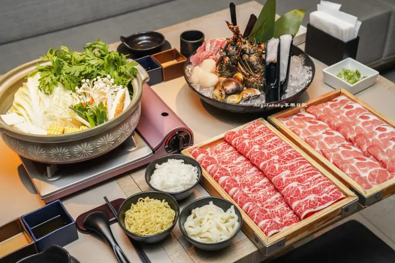 宜蘭礁溪鍋物｜三燔礁溪 壽喜燒吃到飽、龍蝦海陸鍋物套餐第二位半價、冷盤海鮮沙拉吧無限供應、哈根德斯吃到飽