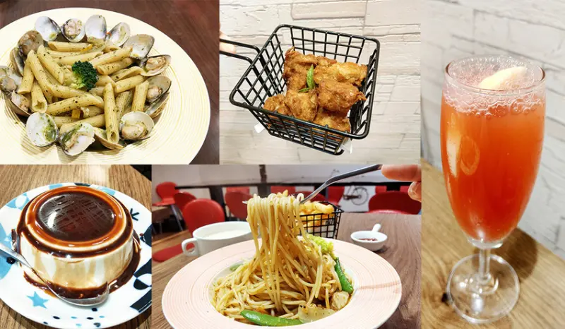【新莊美食】義吉讚區Pasta Bar 平價義大利麵 手工奶酪推薦 粉紅氣泡飲