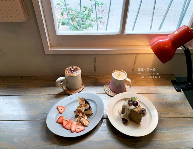 【行天宮美食】疍宅 Eg ghost ·搗蛋鬼工作室。巷弄中的甜點咖啡廳，戚風蛋糕