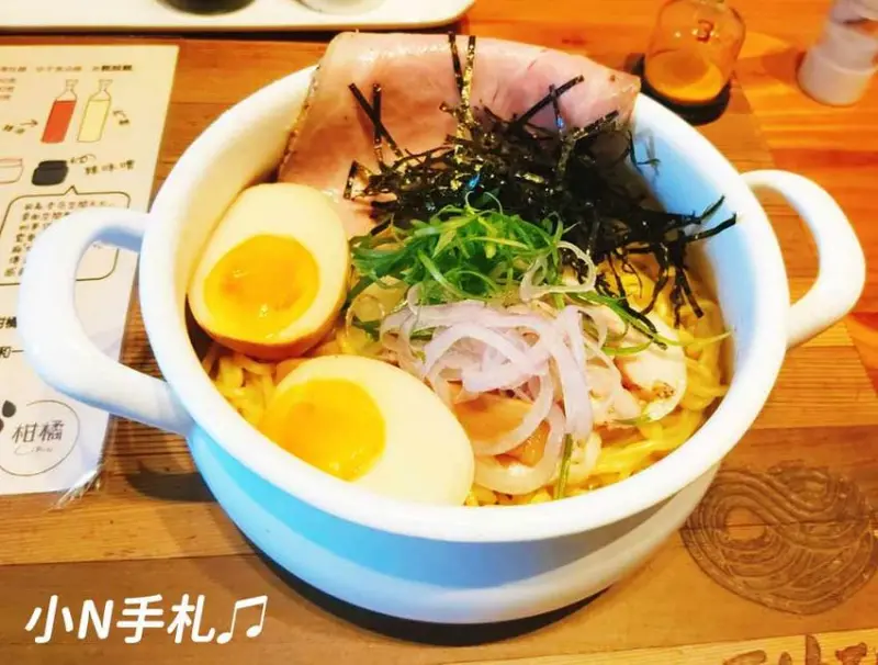 大安區美食:Soba Shinn & 柑橘，獨特柑橘拉麵、乾拌拉麵，台北必吃排隊美食
