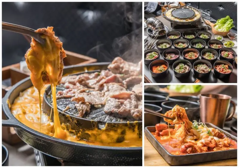 [桃園中壢]中壢最強韓式銅板烤肉吃到飽，16種肉類+海鮮，吃三輪都不膩！BINGU 賓屋 韓國食堂 - 大手牽小手。玩樂趣