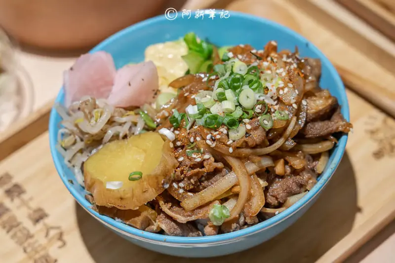 阿新筆記|人人有丼吃|台中教育大學學生激推！西區百元高CP美味丼飯～