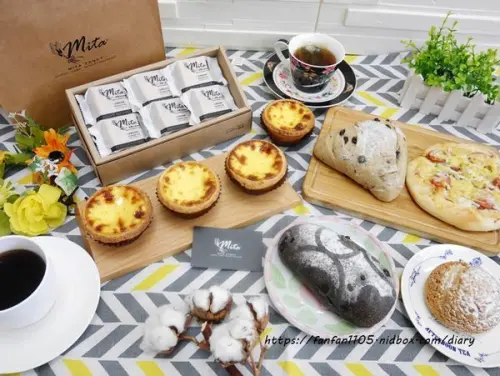 【松山文創園區】米塔手感烘焙-誠品松菸店 #米塔手感烘焙 #草莓泡芙 #德國布丁 #午茶甜點 #麵包