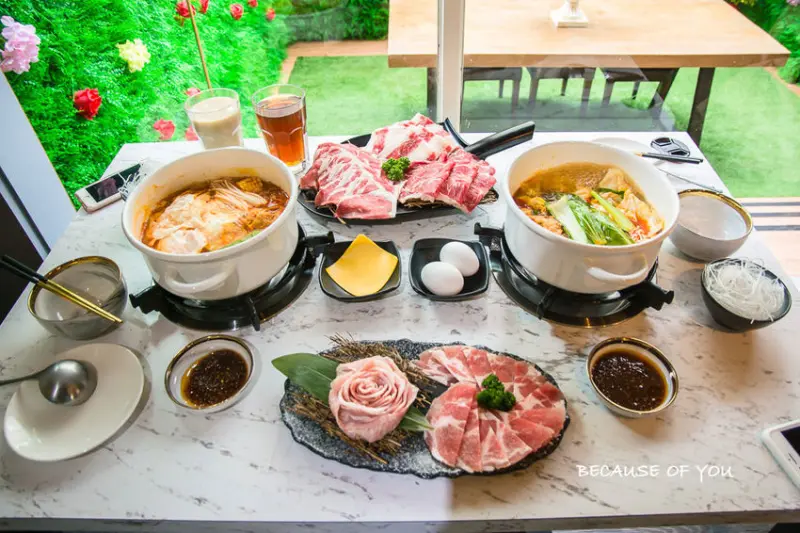｜高雄美食｜因為有您，精緻法式琺瑯鍋物餐廳，二樓戶外還有IG網美打卡牆 - 阿婷的旅行札記。