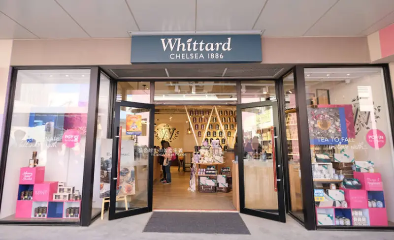 台中梧棲│Whittard-英國百年茶品牌Whittard海外第一家Tea bar在台中三井Outlet - 藍色起士的美食主義