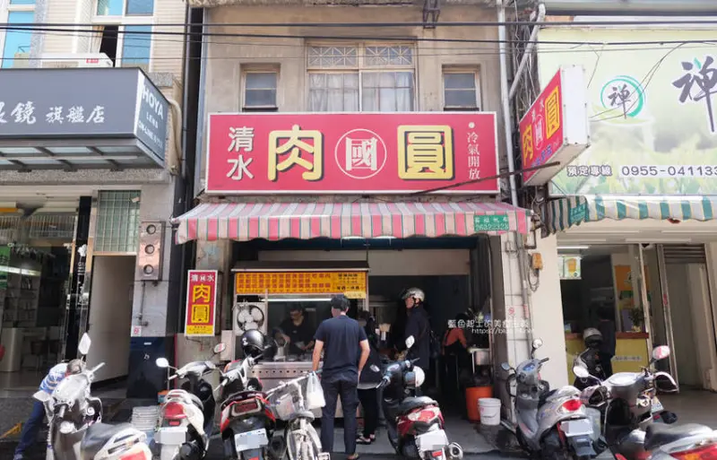 台中清水│清水肉圓國-清水菜市場裡的在地肉圓小吃 - 藍色起士的美食主義