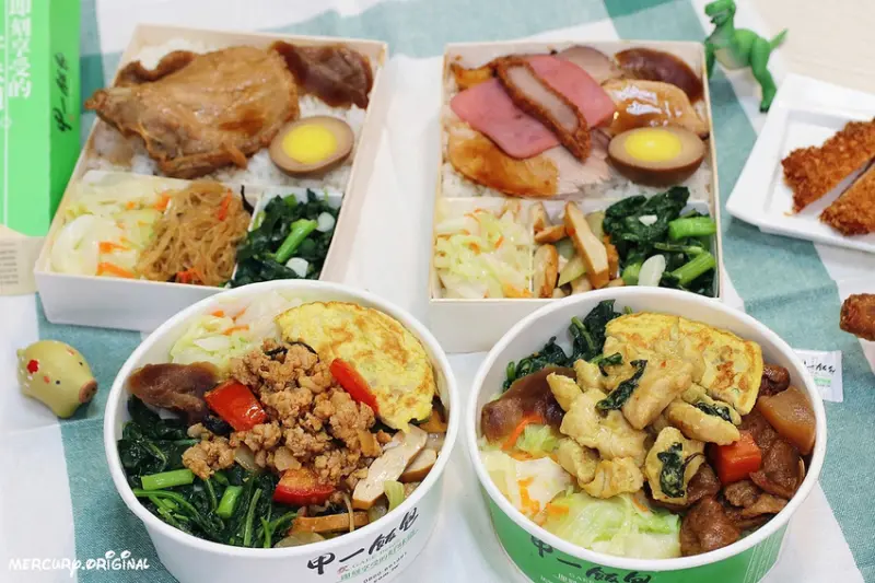 甲一飯包｜彰化起家30年老字號木盒便當快餐，嚴選花東米香Q好吃