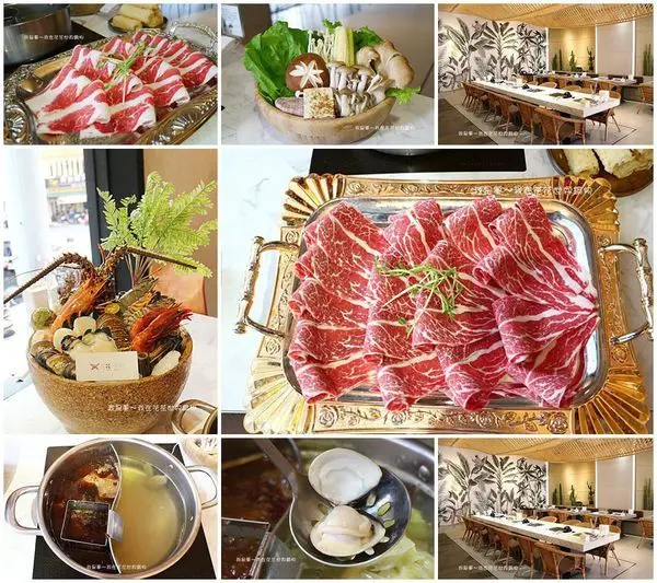 『台南。花花世界鍋物』～火鍋界唯一的奇葩／超浮誇海鮮盤／叢林風裝潢