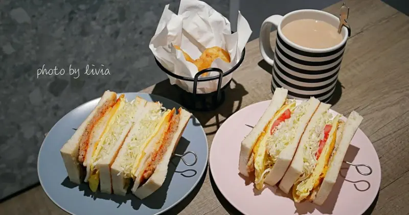 【六張犁早餐推薦】信義區早餐推薦 福來早餐 六張犁│鈑烤吐司│韓式脆蘿蔔手拍肉蛋吐司推推 ❤跟著Livia享受人生❤