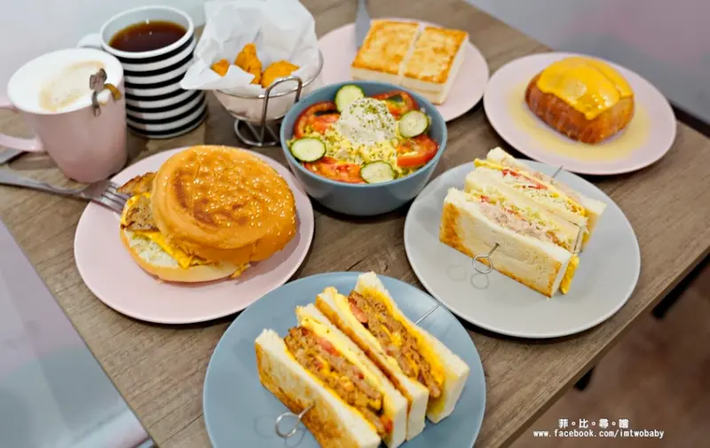 福來早餐六張犁店 超犯規起司煉乳炸饅頭 酥香脆口營養滿分板烤吐司 信義區早餐推薦/六張犁早餐推薦/捷運六張犁站