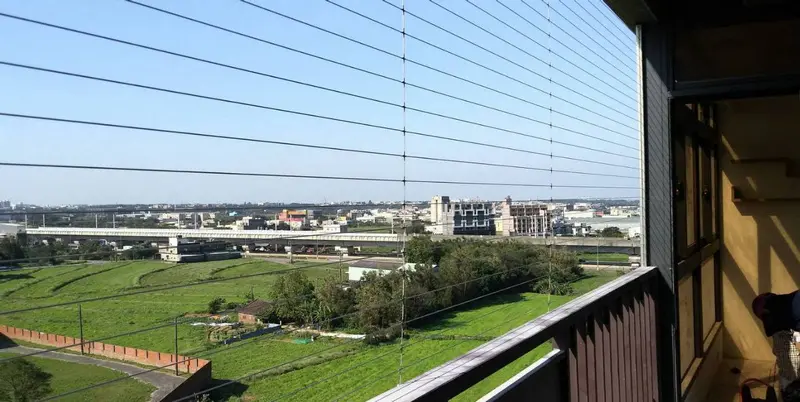 居家安全防墜網-谷賓牌隱形鐵窗