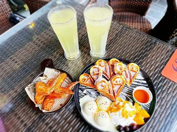 ||吃。新竹|| SRC北埔印象咖啡民宿 好好拍機器人庭園下午茶