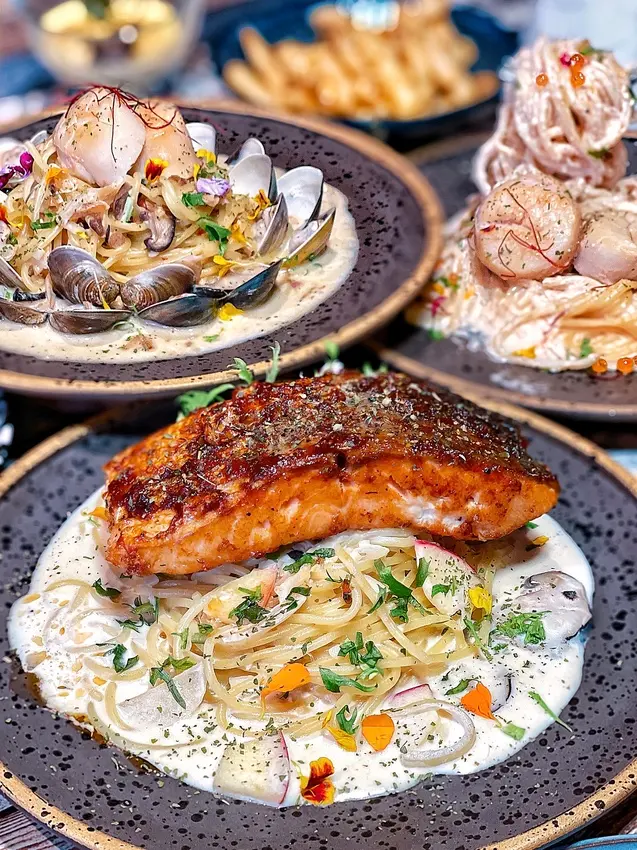 《台中*逢甲瑰覓Gui Mi》隱身在逢甲巷弄2樓，浮誇系、多種自製醬汁的義大利麵～(附瑰覓Gui Mi逢甲義大利麵 完整菜單)