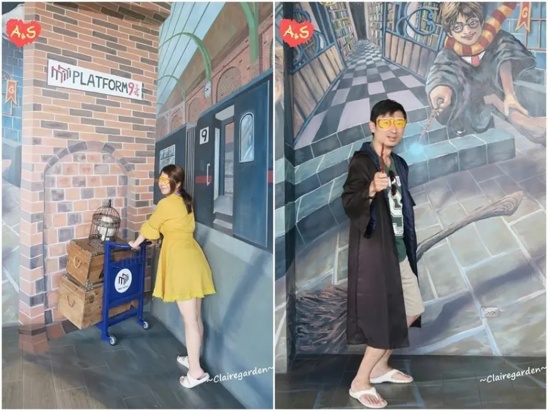 台中 MINI HOTELS 逢甲館~網美旅店，哈利波特9又3/4月台