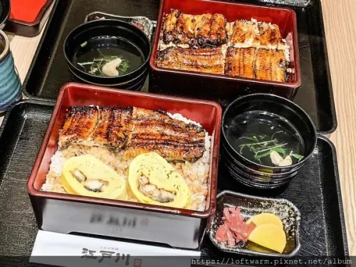 台北中山捷運站美食 鰻料理江戶川うなぎ 好吃鰻魚飯推薦 近鐵餐飲(附菜單...