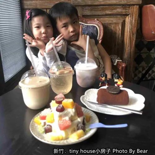 【新竹】「tinyhouse小房子（手作甜點/毛巾捲蛋糕/輕食/古典優雅風/近光復路.金山圖書館）