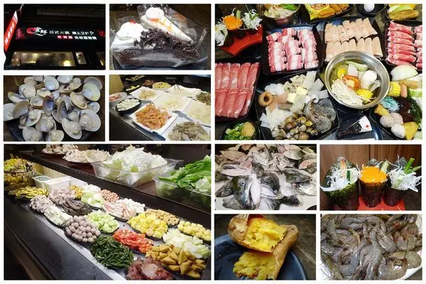 台北平價火鍋吃到飽/捷運民權西路美食【食鮮日式火鍋】399吃到飽#不收服務費!4種肉品+超過80種豐富鍋物食材/飲品/蛋糕/冰淇淋#自助式取餐~蝦子、蛤蜊!好鮮呀!還有鮭魚頭可煮#味噌鮭魚豆腐鍋(完整