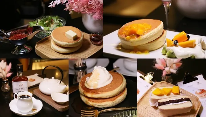 北海道舒芙蕾厚鬆餅海外快閃店『椿 Tsubaki Salon』晶華酒店/麗晶精品期間限定！甜鹹厚鬆餅、鬆餅三明治、咖啡，菜單價位(捷運中山站)