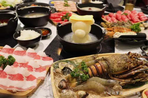 融化了！可愛小熊泡湯！鐵了心自慢鍋物，新竹火鍋推薦！ - ㄚ綾綾單眼皮大眼睛