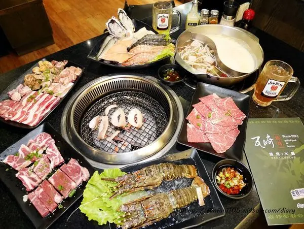 【公館美食】瓦崎燒烤火鍋 #龍蝦 #和牛吃到飽 #啤酒無限暢飲 #燒烤 #火鍋 #公館商圈 #公館吃到飽 #台大美食 #台北吃到飽