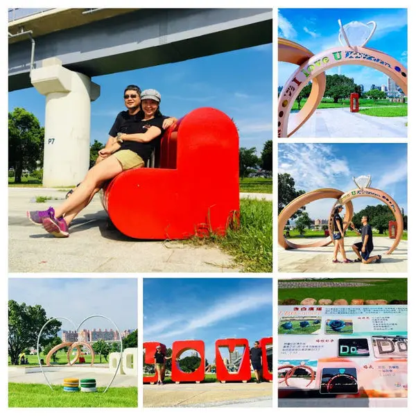 新北最浪漫的景點│Yes, I do告白廣場│情侶約會最佳景點│辰光橋親子玩水消暑景點│大都會公園幸福婚紗廣場