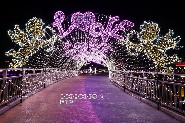 2020新北燈會，家金鼠喜，展期到03/01止&同場加映：2020三重辰光橋浪漫光雕&愛情水晶洞，閃耀到3月14日白色情人節～