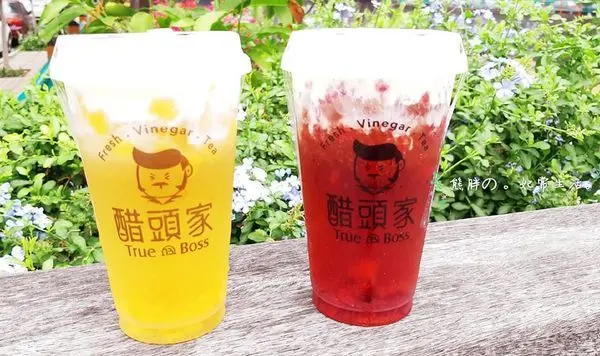 【台中】天然醋好健康★加入鮮果不僅酸甜好喝又可吃到果肉★醋頭家另有時下流行的黑糖波霸鮮奶唷★