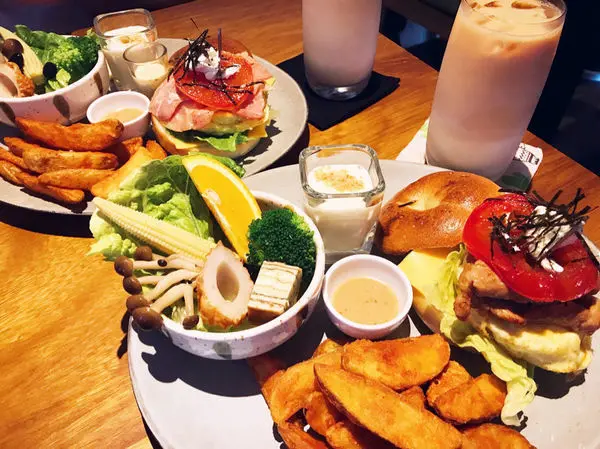 ||吃。花蓮|| 黑羽貝果 日式老屋裡的貝果早午餐