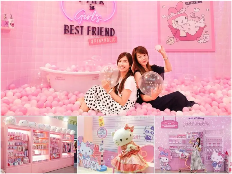 三麗鷗粉紅閨蜜期間限定店~全台巡迴最終站就在高雄草衙道!免費入場少女心打卡拍到爽x限量商品買不完 - 美食好芃友