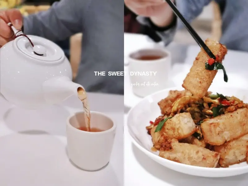 【台北】糖朝新據點「微風百貨南京店」港式飲茶、港點。