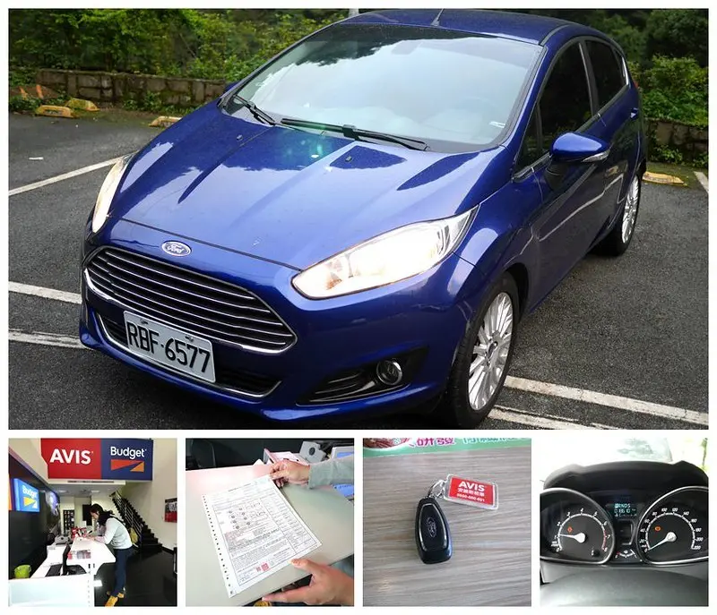 【試駕分享】AVIS安維斯租車體驗，新竹高鐵店。全球連鎖租車公司，台灣、日本、美國旅遊租車方便又安心。(福特Ford Fiesta試乘試駕)