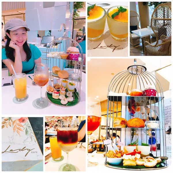 【Lady nara曼谷新泰食餐廳】台北情人約會餐廳推薦/超浮誇的雙人鳥籠下午茶/全球海外首店在台北