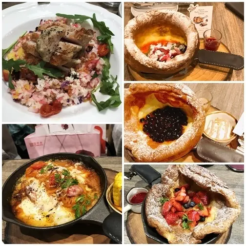 【台北。捷運中山站】華麗的下午茶荷蘭鐵鍋鬆餅及漢普敦宮花園飯．Engolili 英格莉莉輕食館