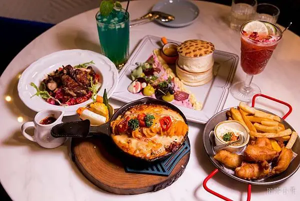 台北中山區美食-英格莉莉輕食館，適合悠閒享用英式餐點的優質餐廳，浪漫聖誕套餐優惠中！（體驗