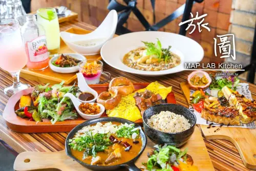 台南私廚味的異國風早午餐「旅圖MAP LAB Kitchen 無國界早午餐」還有生酮特餐、低碳特餐好健康! - 台南好Food遊