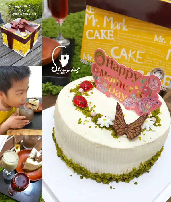 【蛋糕甜點】母親節蛋糕推薦 莓果花園雜糧蛋糕 馬可先生 Mr. Mark 有機發芽濃豆漿