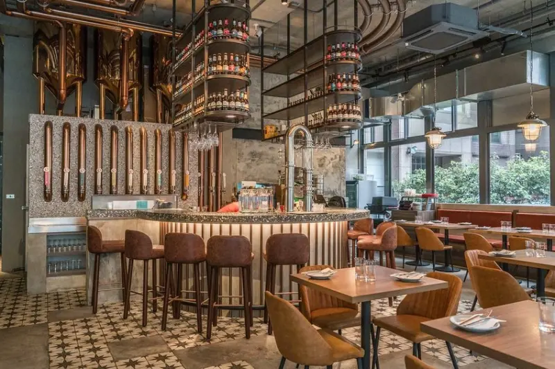 忠孝復興必訪的英國風啤酒餐廳｜little Creatures Taipei 小天使精釀啤酒 ig熱門打卡點、早午餐、手工漢堡、約會餐廳