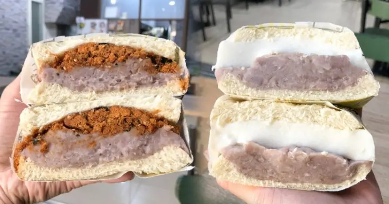 邪惡爆料芋頭奶酪吐司、創意鐵板吐司，隱身學區巷弄的初好農鐵板吐司 X IG熱門美食｜呼叫芋頭控集合 - 跟著尼力吃喝玩樂＆親子生活