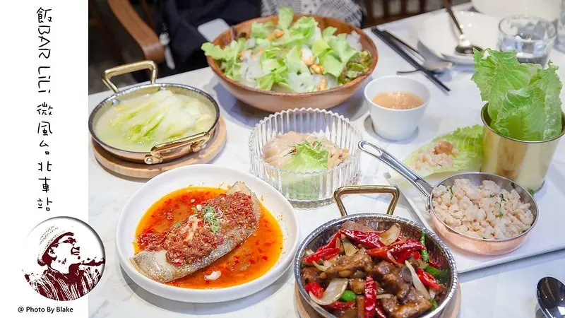 新開業超好拍北車美食-飯Bar LiLi 微風台北車站