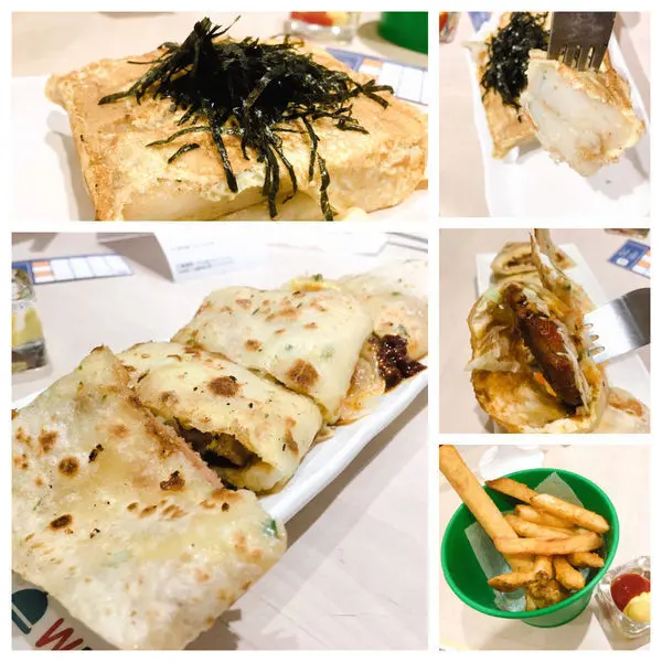 A.M.弄早餐 - 酥脆蛋餅包上獨特內餡、超厚實雙層蘿蔔糕蛋塔，來自市府永吉街小巷的早午餐店