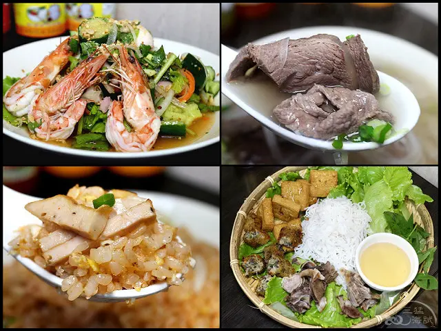 【寧夏夜市推薦美食】越春真-越式傳統牛肉河粉 寧夏店～來自越南北方傳統小吃，湯頭使用牛大骨熬數十小時而成！