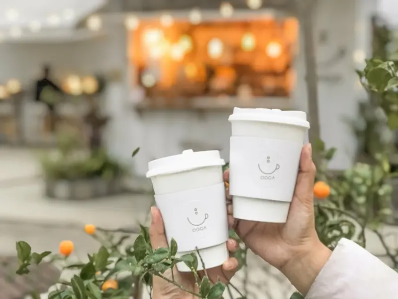 【新竹不限時咖啡廳】COCA COFFEE渴口手沖咖啡店，拿鐵70元起，IG打卡熱點網美韓風貨櫃屋。