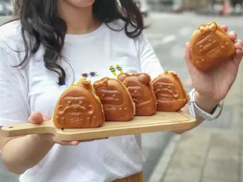 屏東美食||福神燒-冷熱吃都可以，超可愛的福神好吸睛||屏東市