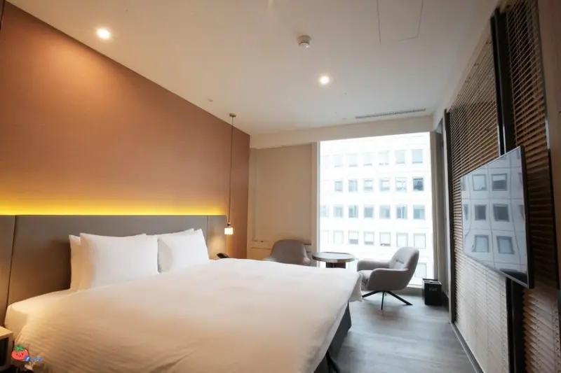 【美侖商旅】台北中山區住宿推薦 吉林路飯店 CAFE49採光好 這吃下午茶超美 近松江南京捷運