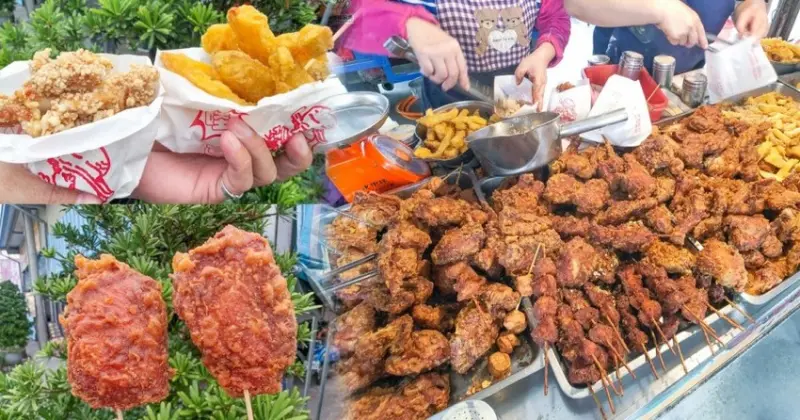 每天只賣四小時的葉麥克中藥炸雞，一出爐就是秒殺的可口獨特香氣好吃炸物 - 跟著尼力吃喝玩樂＆親子生活