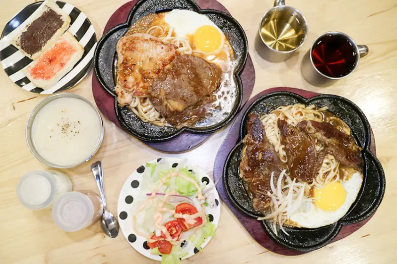 【台南牛排推薦】19號倉庫牛排 台南永康店 珍珠奶茶喝到飽 家庭聚餐好所在