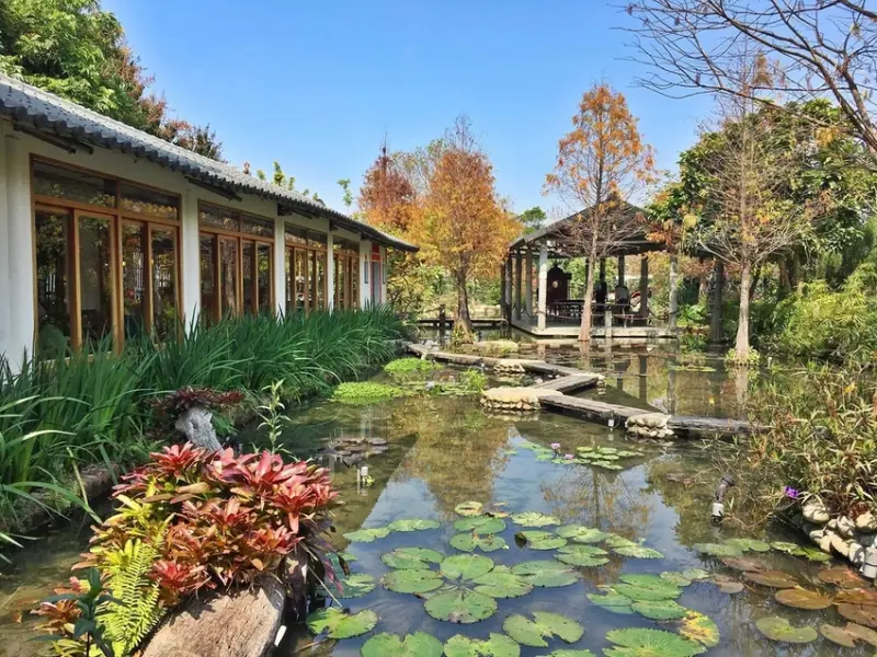 【美食】田寮農莊|特色農家菜、別有洞天的農村景緻~適合放空拍照的餐食空間